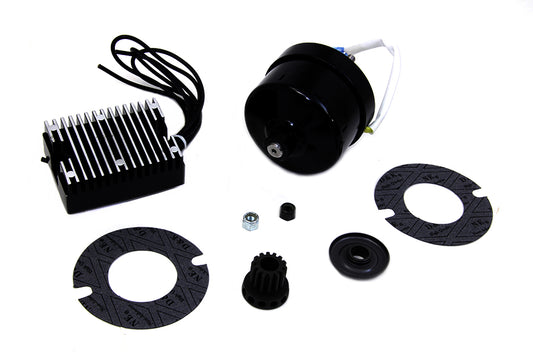 HARLEY 12 Volt Lichtmaschinen-Kit passend für 1941-1952 W, 1958-1973 G,