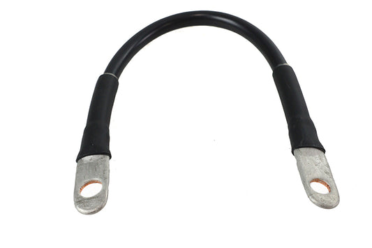 HARLEY Schwarz Plus/Minus 10-3/4 Zoll Batteriekabel Passend für 1982-1984 FXR,   1986-1996 XL,   1975-
