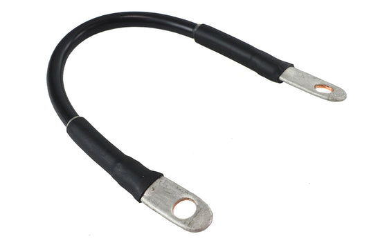 HARLEY Schwarz Plus/Minus 10-3/4 Zoll Batteriekabel Passend für 1982-1984 FXR,   1986-1996 XL,   1975-