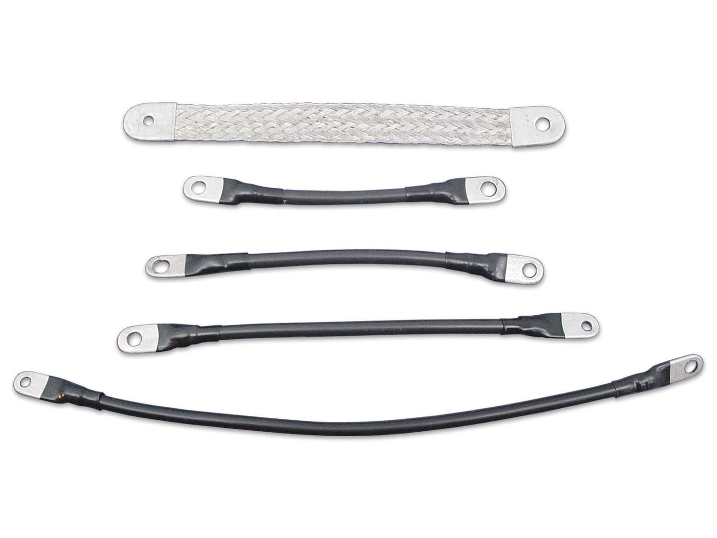 HARLEY Heavy Duty Schwarz Masse-Batteriekabel-Sortiment Passt für 0-Custom, Anwendung für Originalka