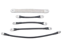 HARLEY Heavy Duty Schwarz Masse-Batteriekabel-Sortiment Passt für 0-Custom, Anwendung für Originalka
