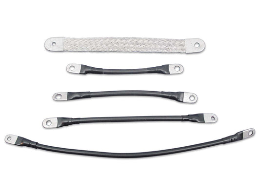 HARLEY Heavy Duty Black Ground Battery Cable Assortment Fits 0-  Custom, application for original ca