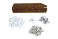 HARLEY Fiber-Kabelanschlussplatte mit Schrauben, passend für 1958-1969 FL,