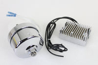 HARLEY Chrom 17 Amp Lichtmaschinen-Umbausatz passend für 1936-1973 G, 1958-1982 XL, 1941-19