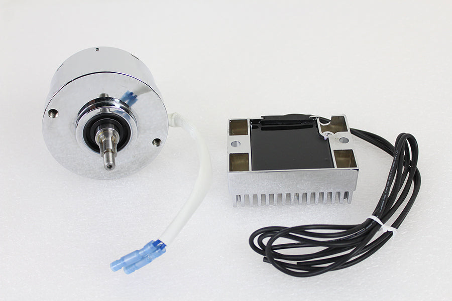 HARLEY Chrom 17 Amp Lichtmaschinen-Umbausatz passend für 1936-1973 G, 1958-1982 XL, 1941-19