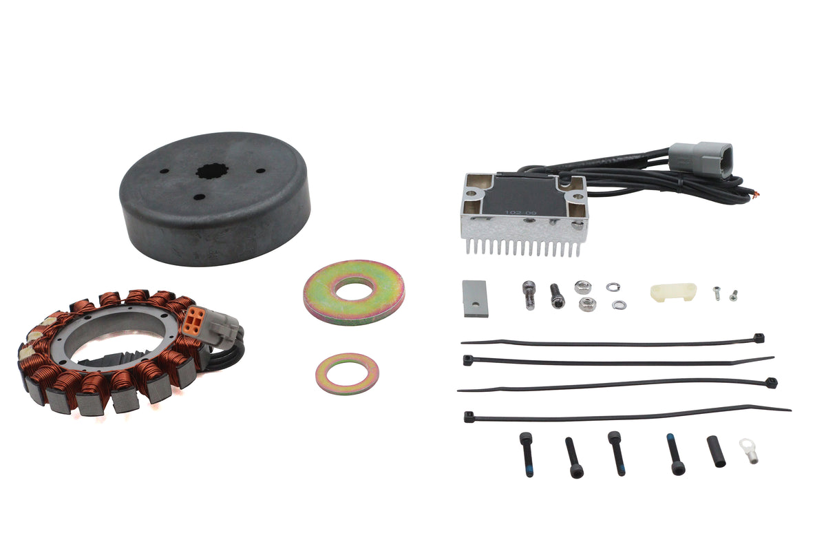 HARLEY Lichtmaschinen-Ladesystem-Kit 38 Ampere Passend für 1984-1999 FXST, 1991-1998 FXD, 1986-1999 FLST,