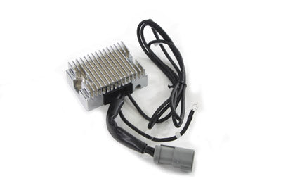 HARLEY Regulator 38 Amp Chrome with Square Plug fits 1984-1999 FXST,   1984-1994 FXR,   1986-1999 FLST,   1991-1999 FXD,   1984-1994 FLT,