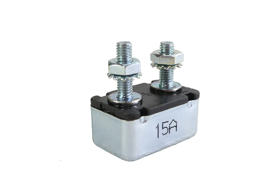 HARLEY 15 Amp Leistungsschalter Passend für 1973-1984 FLH, 1973-1984 FX, 1984-1993 FXST, 1986-1993 FLST