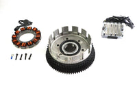 HARLEY Lichtmaschine 19 Ampere Ladesystem-Kit Chrom Passend für 1984-1990 XL,