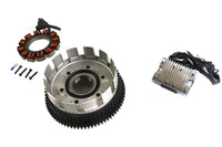HARLEY Lichtmaschine 19 Ampere Ladesystem-Kit Chrom Passend für 1984-1990 XL,