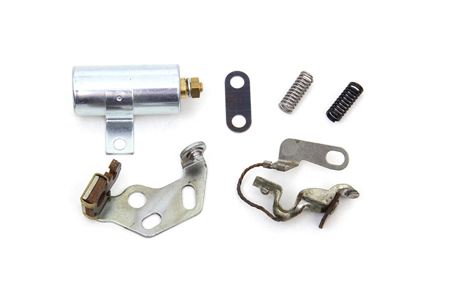HARLEY Replica Ignition Points and Condenser Kit fits 1936-1940 EL,   1941-1947 FL,   1938-1947 UL,   1930-1934 VL,   1930-1947 WL,
