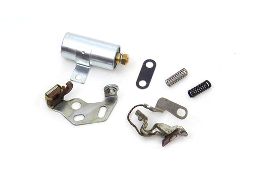 HARLEY Replica Ignition Points and Condenser Kit fits 1936-1940 EL,   1941-1947 FL,   1938-1947 UL,   1930-1934 VL,   1930-1947 WL,