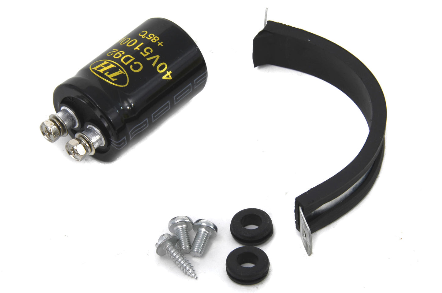 HARLEY Batterieliminator Passend für 0- Custom, Anwendung für Magnetzündungsmodelle ohne Batterie