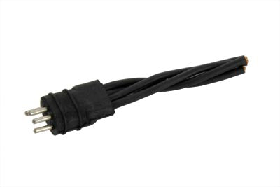 HARLEY Lichtmaschinen-Stator-Stecker mit 4 Kabeln Passt für 1970-1975 FL, 1970-1975 FLH, 1971-1975 FX,