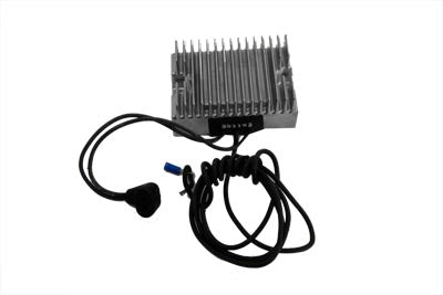 HARLEY Accel Chrom 12 Volt Regler Passt für 1976-1980 FL, 1976-1980 FLH, 1979-1980 FLT, 1976-19