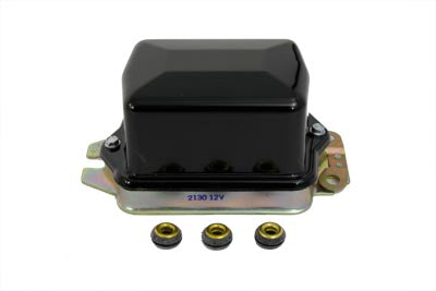 HARLEY Accel Schwarz 12 Volt mechanischer Regler passend für 1964-1969 FL, 1967-1978 XLH,