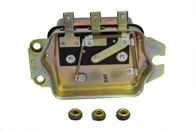HARLEY Accel Schwarz 12 Volt mechanischer Regler passend für 1964-1969 FL, 1967-1978 XLH,