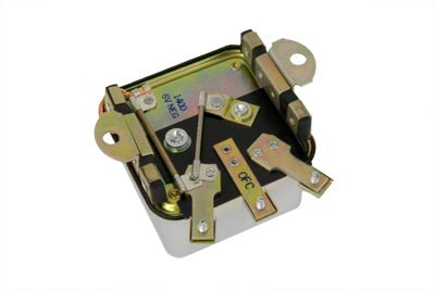 HARLEY Chrom-6-Volt-Mechanikregler Passend für 1957-1964 XLH, 1947-1963 FL, 1952-1956 KH,