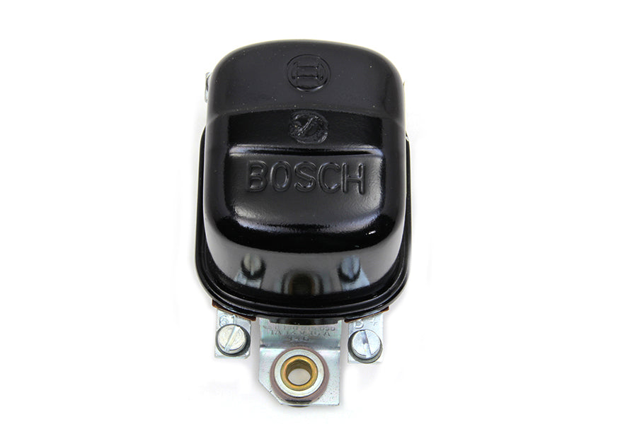 HARLEY Schwarz verzinkter 12-Volt-Mechanikregler passend für XLCH Modelle mit Kickstarter von 1965-1978