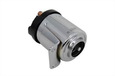 HARLEY Accel Chrome Anlasser-Solenoid Passend für 1984-1988 FXST,   1965-1984 FL,   1965-1984 FLH,   1967-19