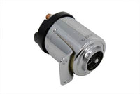 HARLEY Accel Chrome Anlasser-Solenoid Passend für 1984-1988 FXST,   1965-1984 FL,   1965-1984 FLH,   1967-19