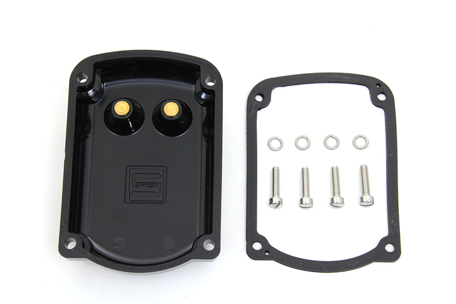 HARLEY Magneto schwarze obere Abdeckung passend für XLCH Baujahr 1958-1969,