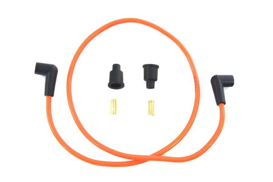 HARLEY Orange Kupferkern 7mm Zündkabelkit passend für 0- Custom, Anwendung