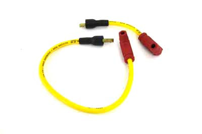 HARLEY Accel Gelb 8,8 mm Zündkerzenkabel-Satz Passend für 1971-1978 XLH, 1971-1978 XLCH,