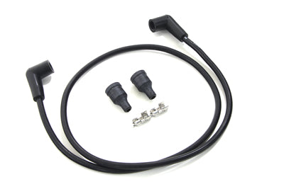 HARLEY Black Copper Core 7mm Spark Plug Wire Kit Fits 0-  Custom, application