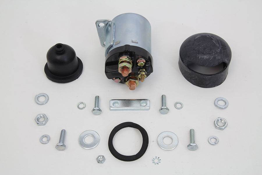 HARLEY Zink-Starter-Solenoid-Kit passend für 1984-1988 FXST, 1965-1984 FL, 1965-1984 FLH, 1967-1980 X