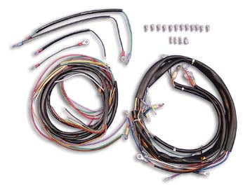 HARLEY Wiring Harness Kit fits 1973-1977 FL,  1973-1977 FLH,