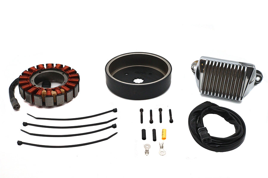 HARLEY Lichtmaschinen-Ladesystem-Kit 50 Ampere Passend für 1989-1998 FLT, 1989-1994 FXR,