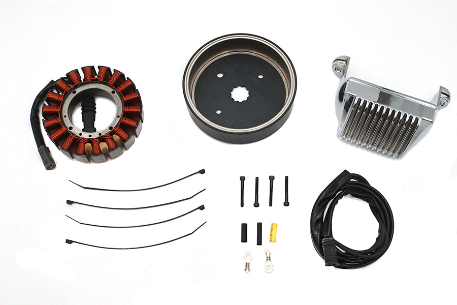 HARLEY Lichtmaschinen-Ladesystem-Kit 50 Ampere Passend für 1989-1998 FLT, 1989-1994 FXR,