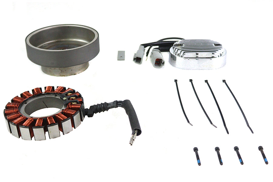 HARLEY Lichtmaschinen-Ladesystem-Kit 50 Amp passend für 2007-2007 FXST,