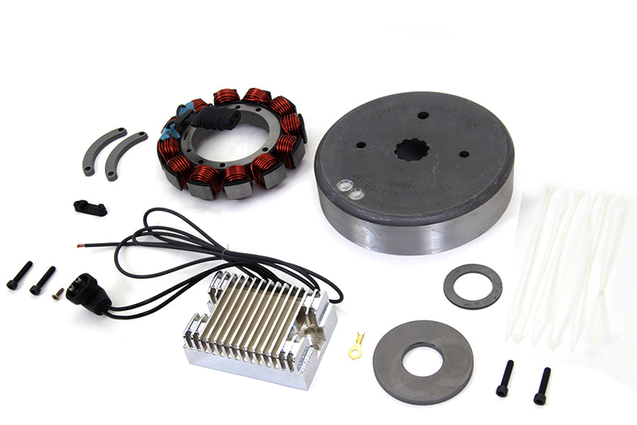 HARLEY Lichtmaschinen-Ladesystem-Kit 32 Ampere Passend für 1979-1998 FLT, 1982-1994 FXR, 1970-1984 FL,