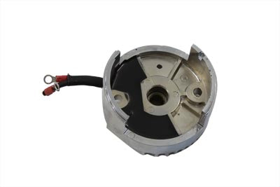 HARLEY Chrom 12 Volt Regler Endkappe mit High Output Passend für 1965-1969 FL, 1965-1981 XL,