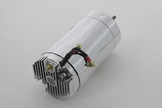 HARLEY 12 Volt 2-Bürsten-Generator mit geringer Leistung Chrom Passend für 1941-1969 FL, 1957-1981 XL,