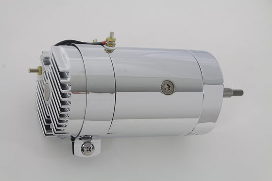 HARLEY 12 Volt 2-Bürsten-Generator mit geringer Leistung Chrom Passend für 1941-1969 FL, 1957-1981 XL,