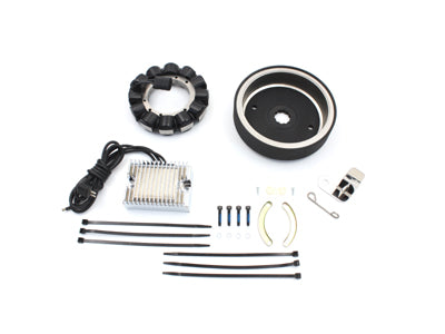 HARLEY Lichtmaschine 22 Ampere Ladesystem Kit Passend für 1970-1984 FL, 1971-1984 FX, 1981-1988 FLT, 1