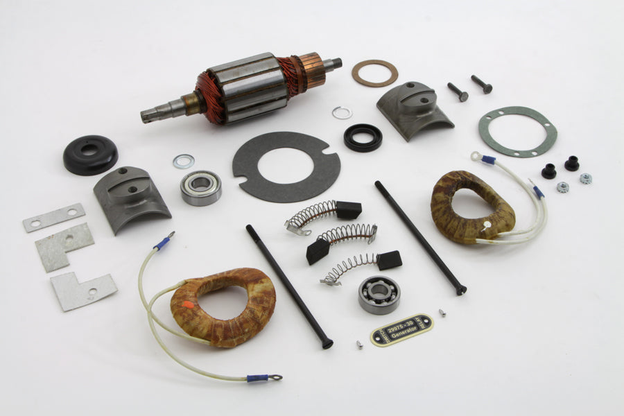 HARLEY 32E Generator-Reparatursatz Passend für 1941-1957 FL, 1936-1952 EL,