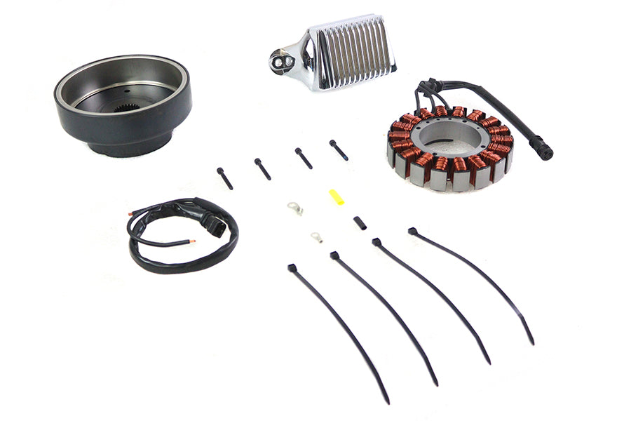 HARLEY Lichtmaschinen-Ladesystem-Kit 50 Ampere Passend für 2007–2008 FLH, 2007–2008 FLT,