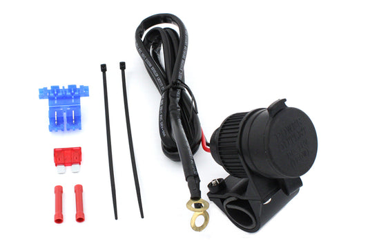 HARLEY 12 Volt Verkabelung Steckdose Dose Passt 0- Custom, Anwendung