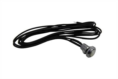 HARLEY Mini Chrome Push Button Two-Wire Switch Fits 0-  Custom, application