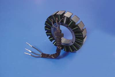 HARLEY Lichtmaschinen-Stator ungeformt 50 Ampere 3 Phasen passend für 2007-2007 FXST, ungeformter Typ 2007-2007 FLST,