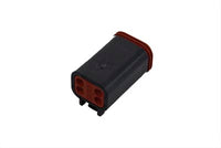HARLEY OE Deutsch Kabelstecker Gehäuse 4-polig Passend für 0- Alle Modelle, 0- Alle Modelle