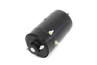 HARLEY 12 Volt 2-Bürsten-Generator Schwarz Passend für 1941-1969 FL, 1957-1985 XL, 1936-1952 EL,