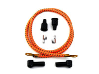 HARLEY 9mm Vintage Stoff Zündkerzenkabel-Kit passend für 1930-1934 VL, 1937-1948 UL, 1938-1940 EL, 19