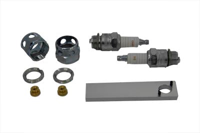 HARLEY Champion 18mm Zündkerzensatz Passend für 1936-1940 EL,   1937-1948 UL,   1941-1947 FL,   1936-1952 W