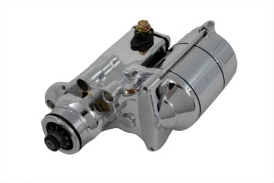 HARLEY Volt Tech Starter Motor 1.4kW Chrome fits 2006-2017 FXD,  2007-2017 FXST,  2007-2015 FLT,  2007-2017 FLST,