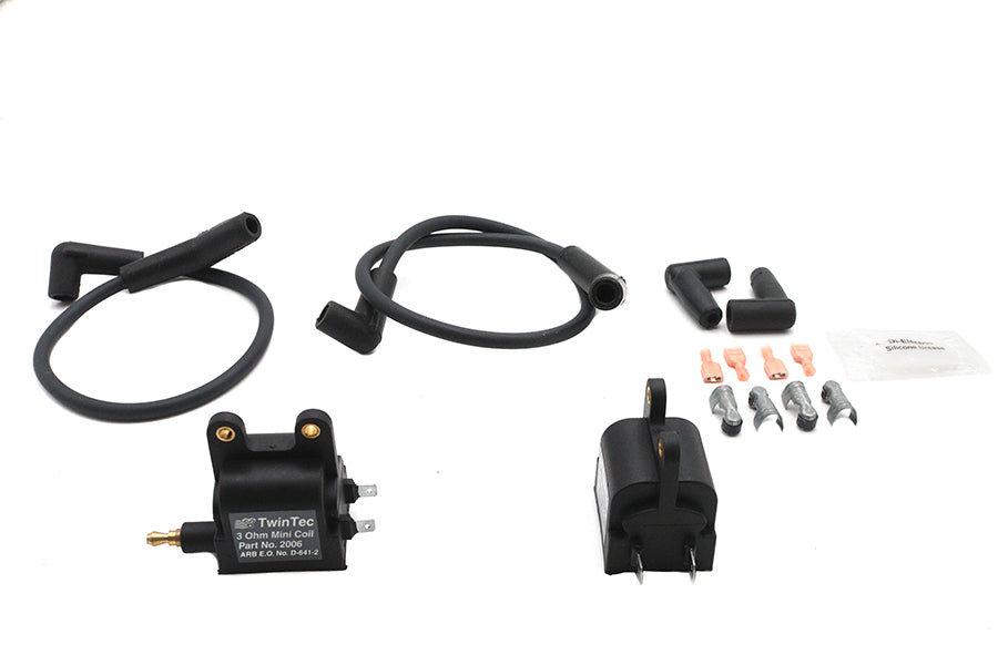 HARLEY Twin Tec Mini Single Fire Coil Kit 3 Ohm Passend 0-  Speziell, Anwendung für Single-Fire-Zündun